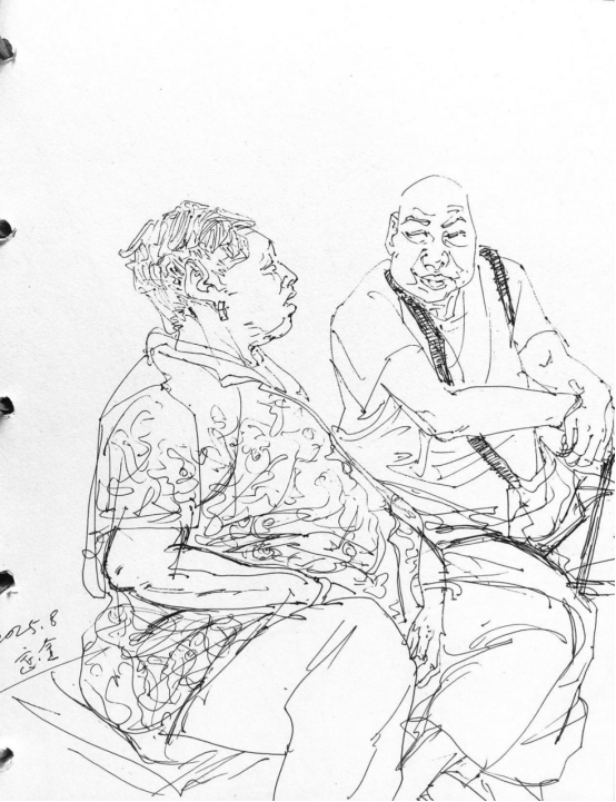 “走遍中国——中国文促会好意思术家写生创作行动”作品之三