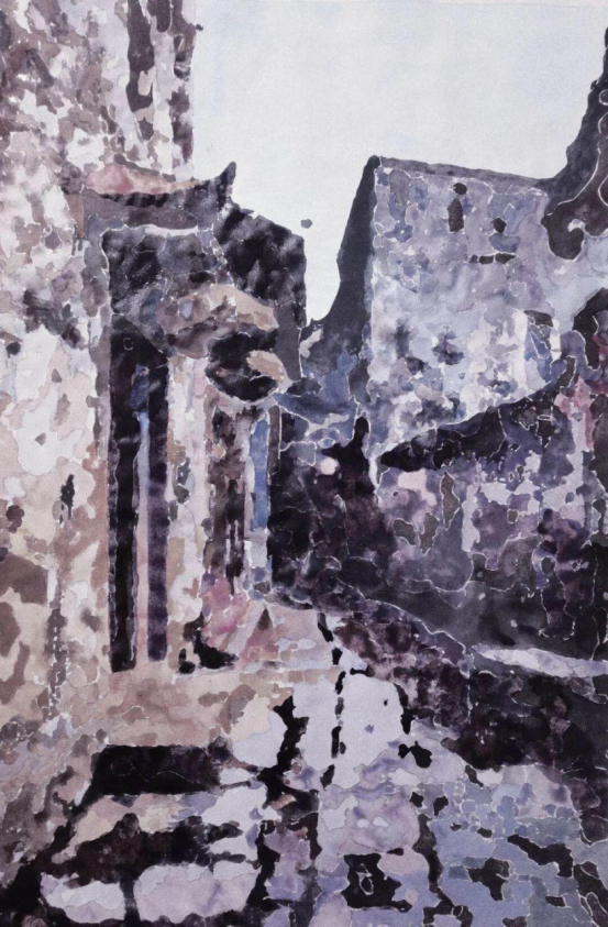 “走遍中国——中国文促会好意思术家写生创作行动”作品之三