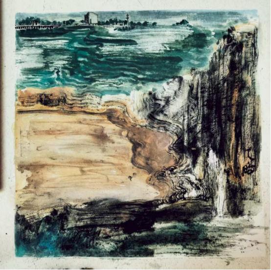 “走遍中国——中国文促会好意思术家写生创作行动”作品之三