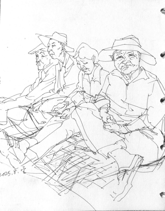 “走遍中国——中国文促会好意思术家写生创作行动”作品之三