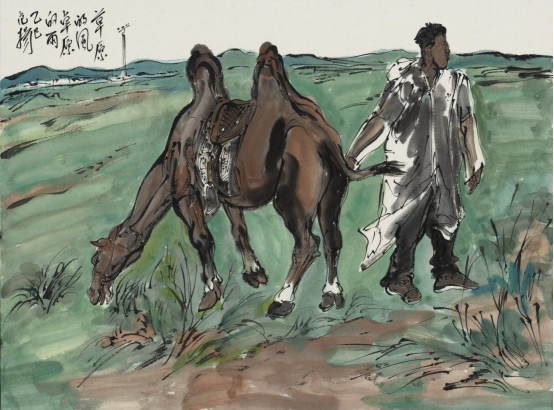 “走遍中国——中国文促会好意思术家写生创作行动”作品之三