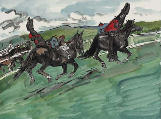 “走遍中国——中国文促会好意思术家写生创作行动”作品之三