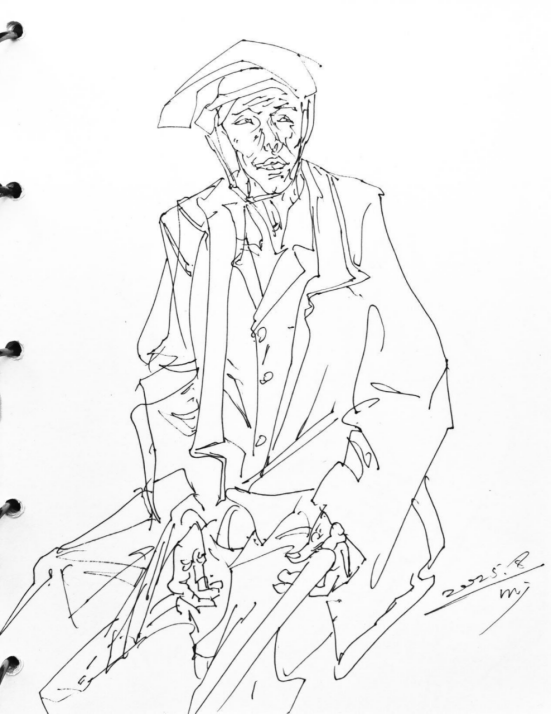 “走遍中国——中国文促会好意思术家写生创作行动”作品之三