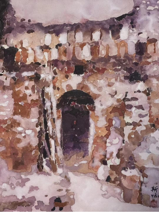 “走遍中国——中国文促会好意思术家写生创作行动”作品之三