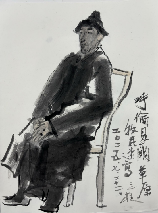 “走遍中国——中国文促会好意思术家写生创作行动”作品之三