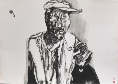 “走遍中国——中国文促会好意思术家写生创作行动”作品之三