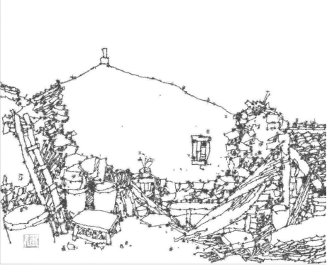 “走遍中国——中国文促会好意思术家写生创作行动”作品之三