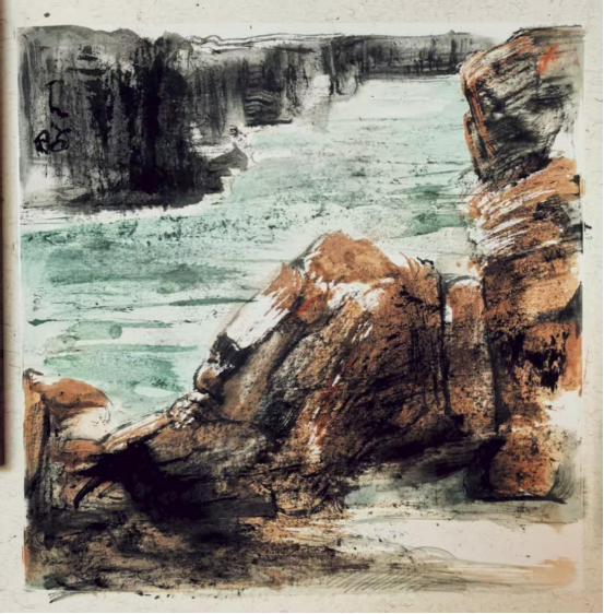 “走遍中国——中国文促会好意思术家写生创作行动”作品之三