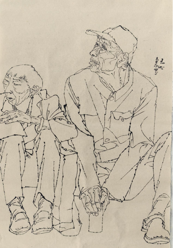 “走遍中国——中国文促会好意思术家写生创作行动”作品之三