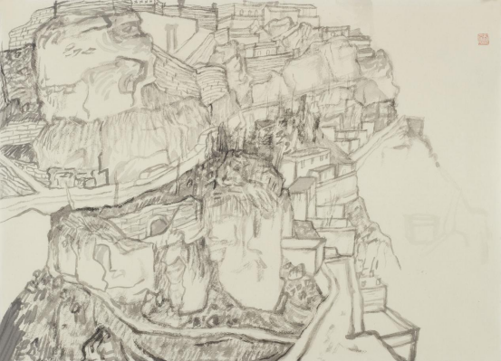 “走遍中国——中国文促会好意思术家写生创作行动”作品之三