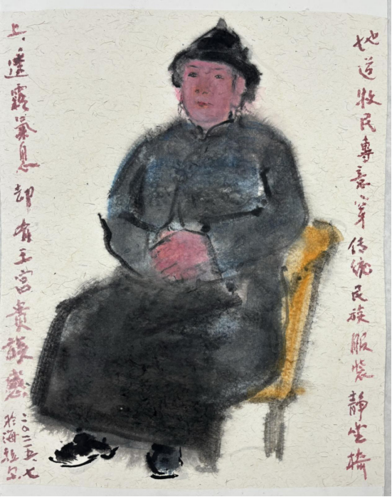 “走遍中国——中国文促会好意思术家写生创作行动”作品之三