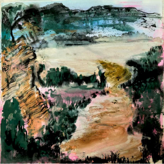 “走遍中国——中国文促会好意思术家写生创作行动”作品之三