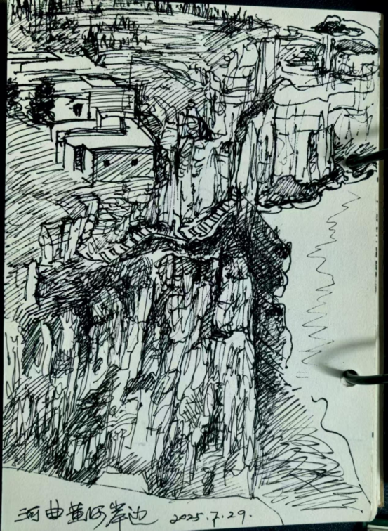 “走遍中国——中国文促会好意思术家写生创作行动”作品之三