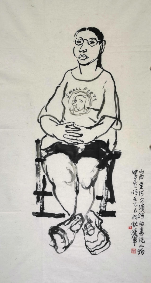 “走遍中国——中国文促会好意思术家写生创作行动”作品之三