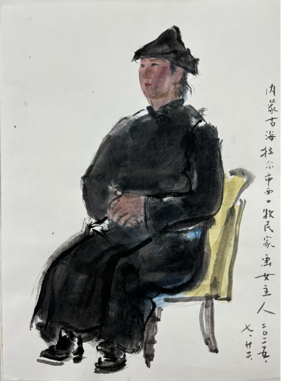 “走遍中国——中国文促会好意思术家写生创作行动”作品之三