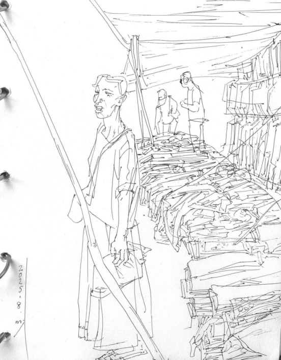 “走遍中国——中国文促会好意思术家写生创作行动”作品之三