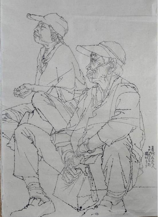 “走遍中国——中国文促会好意思术家写生创作行动”作品之三