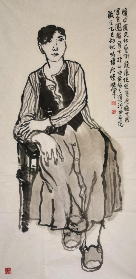 “走遍中国——中国文促会好意思术家写生创作行动”作品之三