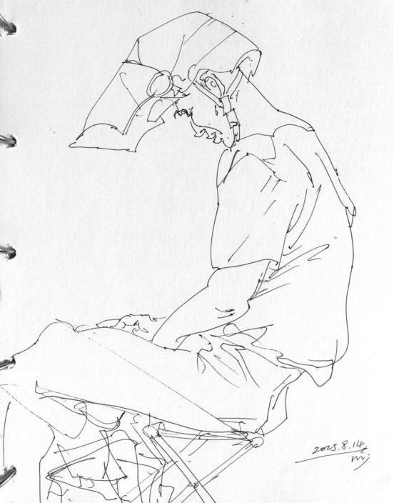 “走遍中国——中国文促会好意思术家写生创作行动”作品之三