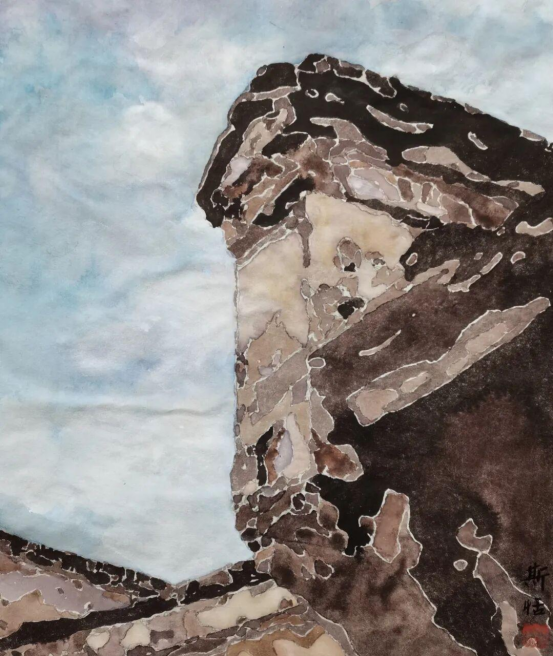 “走遍中国——中国文促会好意思术家写生创作行动”作品之三